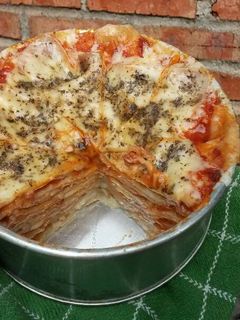 Foto resep 17. LASAGNA KUKUS (kulit pangsit)