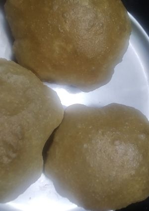 A picture of Healthy wheat poori.
