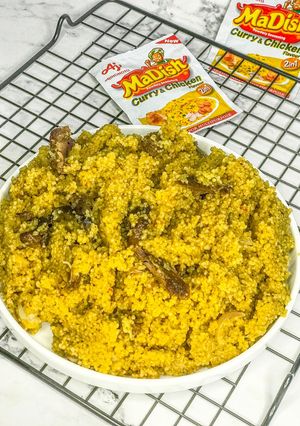 Dafadukan cous cous ainihin hoton girkin