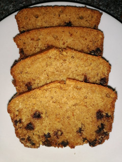 Una foto de Budín de coco light sin gluten
