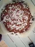 Torta alla Nutella con polvere di cocco