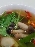 Tom Yum with Termite Mushrooms (Easy Thai Recipe)