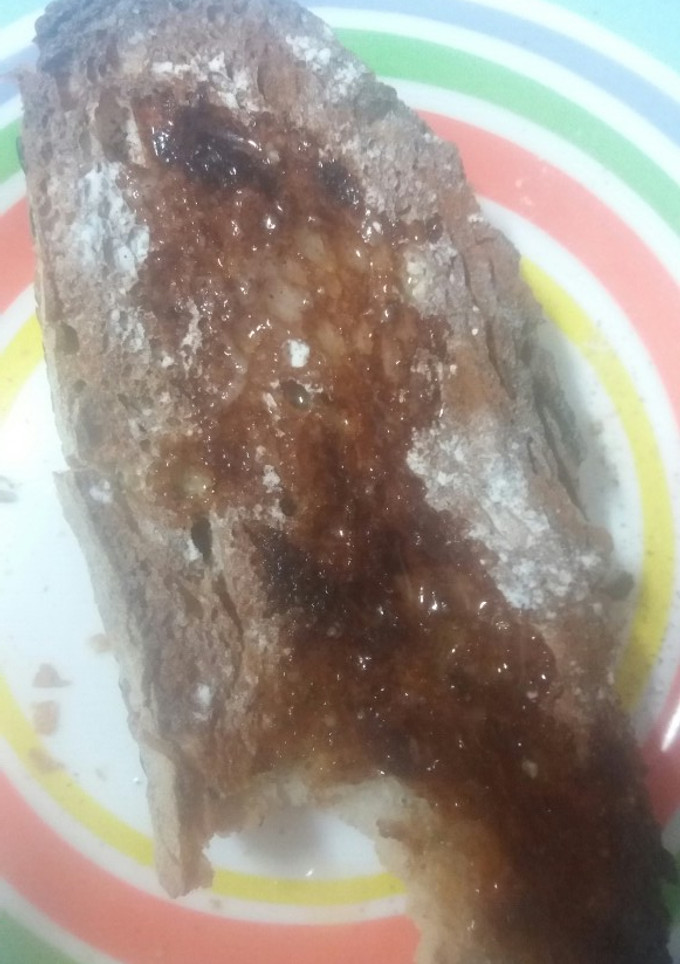 Una foto de Torrija express y fit