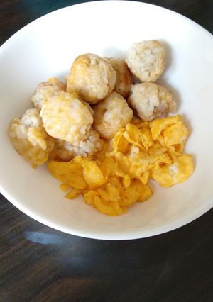 Foto resep Mpasi Bola Nasi Sapi