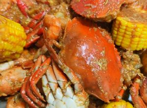 Foto resep Seafood ala-ala crazy crab (kepiting udang saus Padang)
