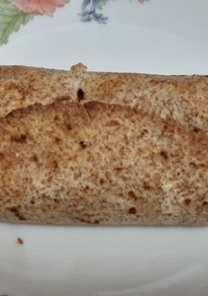 Una foto de Burrito integral de sardinas (airfryer)
