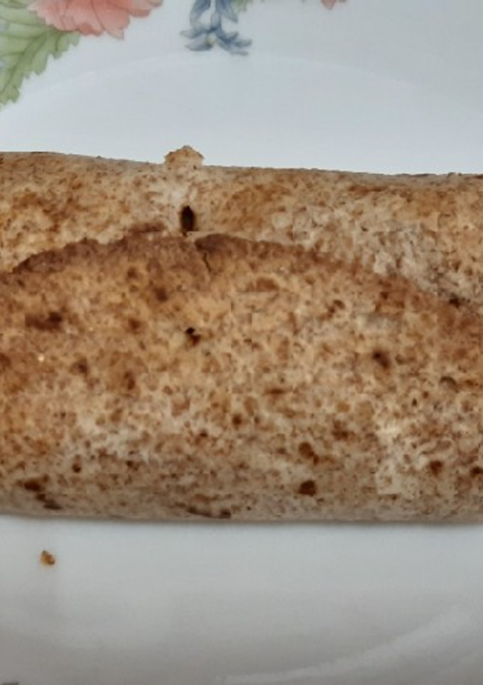 Una foto de Burrito integral de sardinas (airfryer)