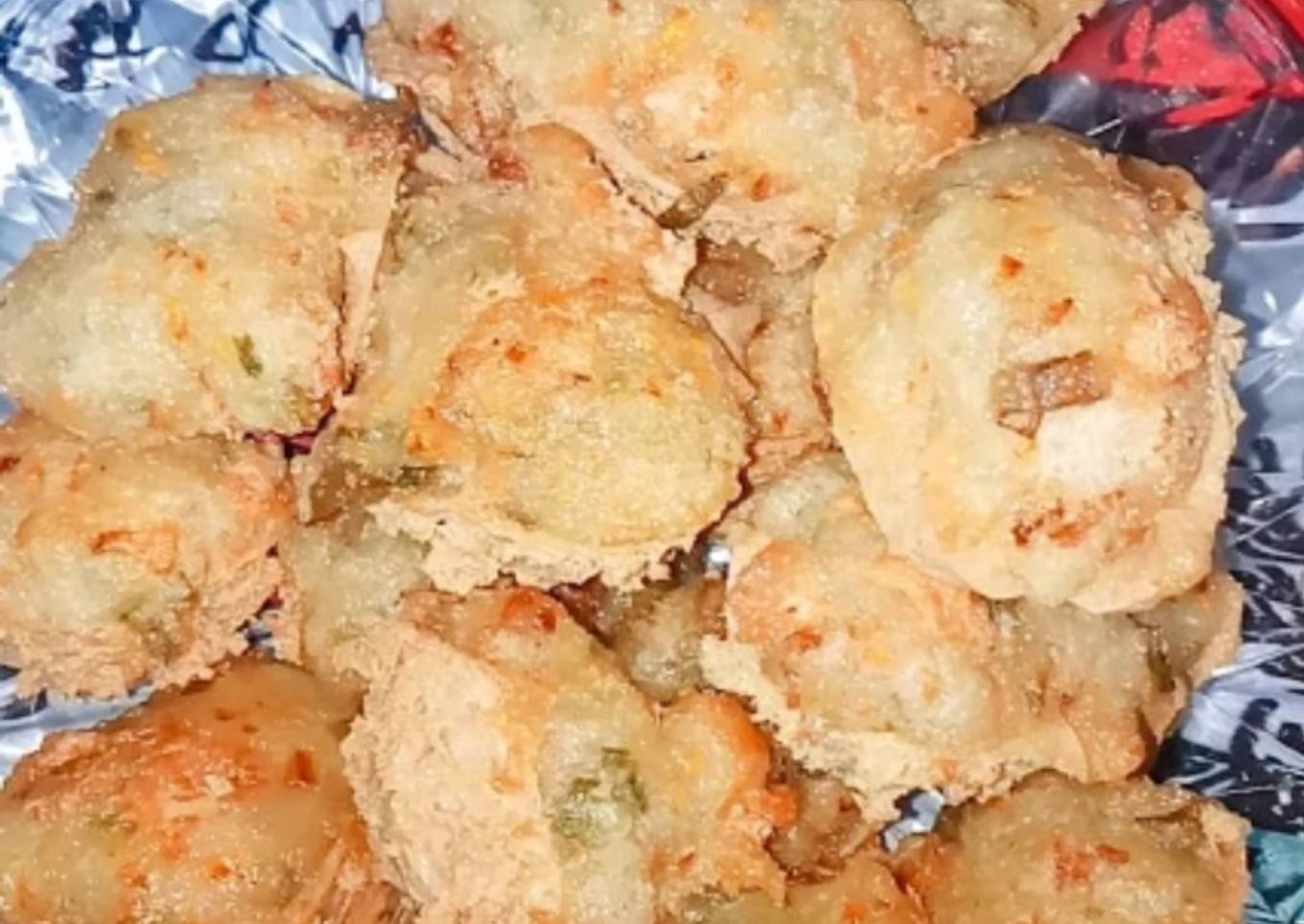 Tareng (tahu aci goreng)