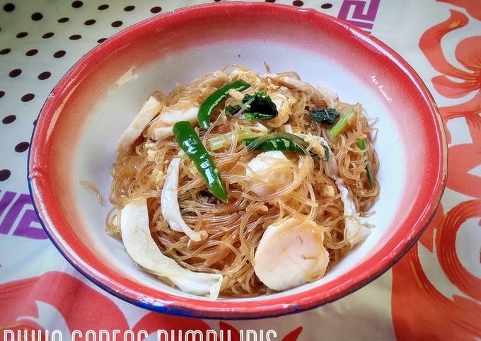 Cara Buat Bihun Goreng Bumbu Iris ala Kiena Enak Terbaru