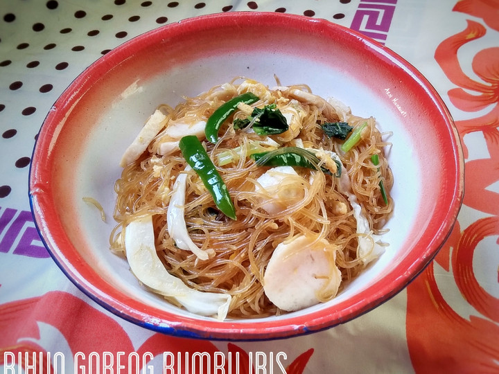 Cara Buat Bihun Goreng Bumbu Iris ala Kiena Enak Terbaru