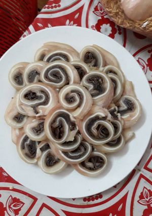Hình của món Tai cuộn.