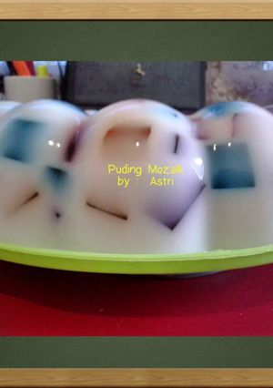 Foto resep Puding Mozaik