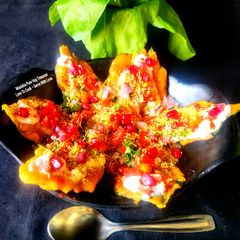 A picture of Palak Patta Chaat - Party Starter - New Year New Dish 2026.