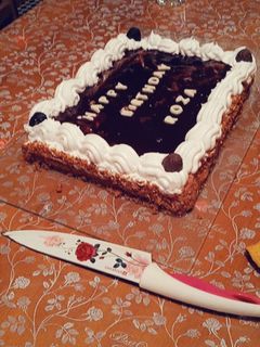 صورة لوصفة كيكة عيد ميلاد