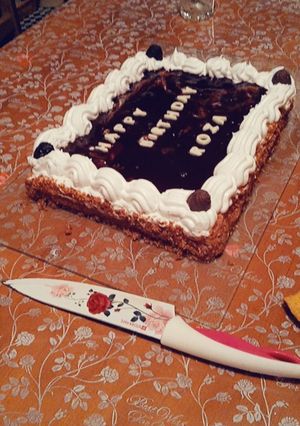 صورة لوصفة كيكة عيد ميلاد
