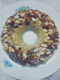 صورة لوصفة رز بالخلطه