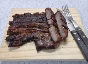 Una foto de Asado americano 🥩✅| Corte americano | Bife americano
