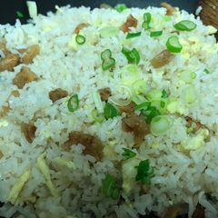 A picture of Bacon and Egg Fried Rice.