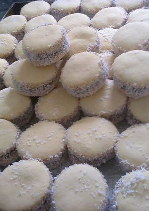Una foto de Alfajores de pura maizena
