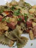 Pajaritas con jamón y chorizo y abundante queso gouda