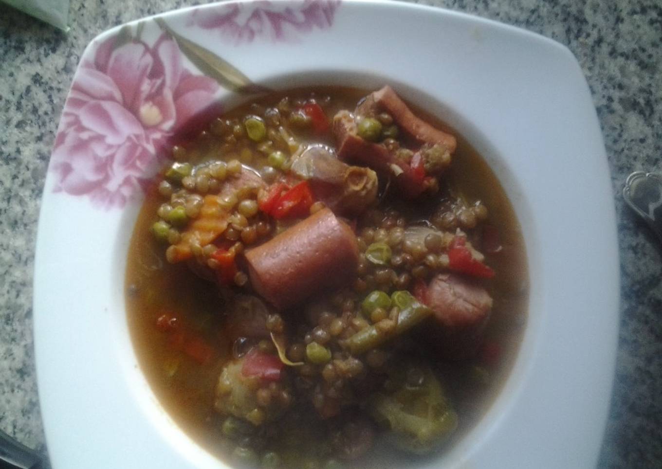 Lentejas guisadas   3º