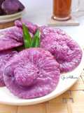 Kue Cucur Ubi Ungu