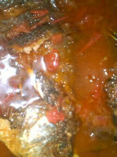 A picture of Fish stew.