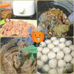 Bakso ayam kenyal sehat রেসিপির প্রধান ছবি