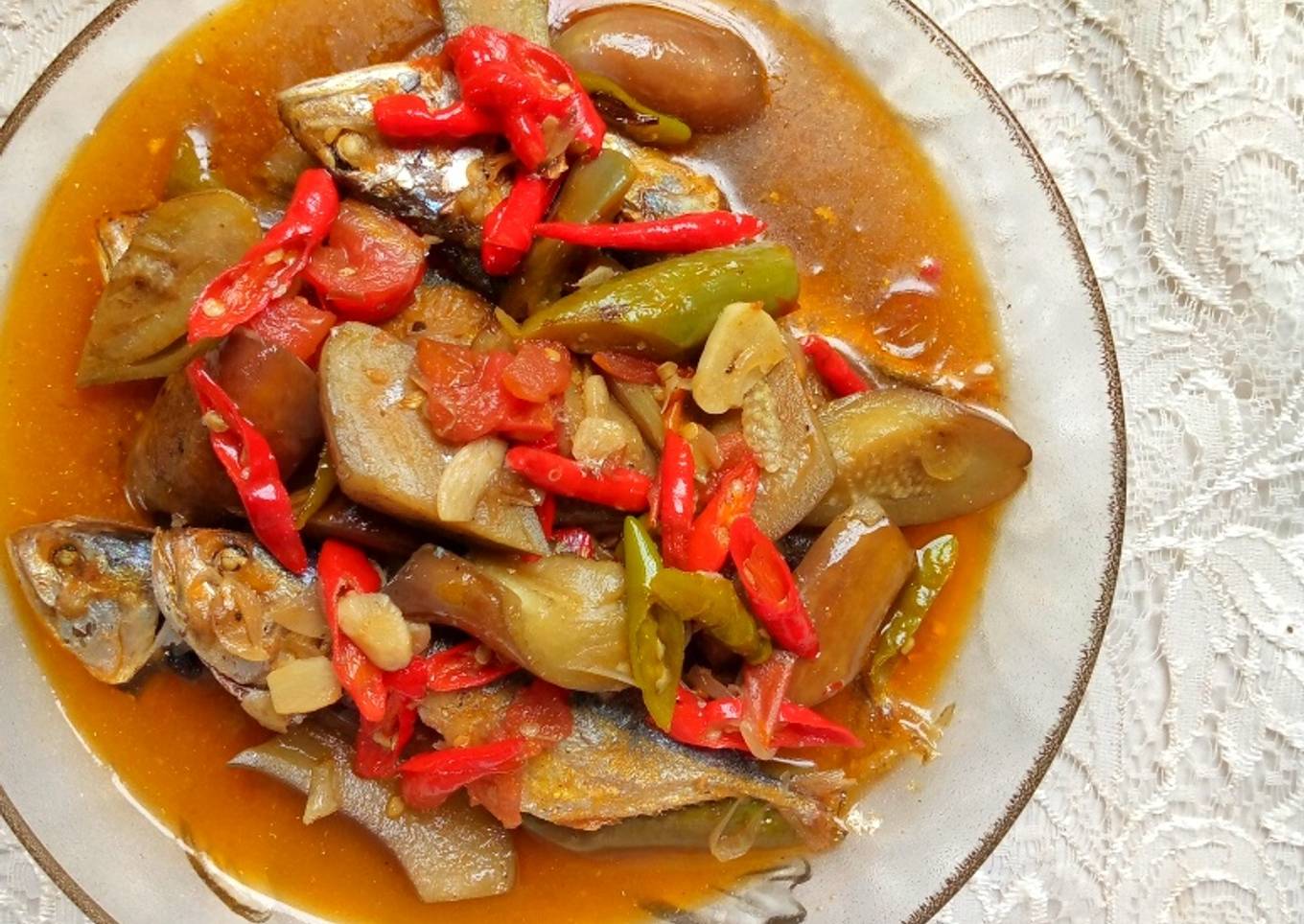 Tumis Terong Ikan Asin