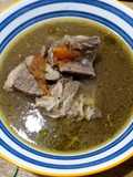 Sup rusuk lembu pressure cooker