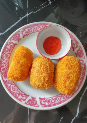 Foto resep Cheese Potato Hot Dog