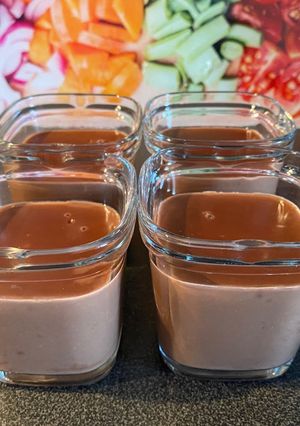 Une photo de Petits pots de crème chocolat maison