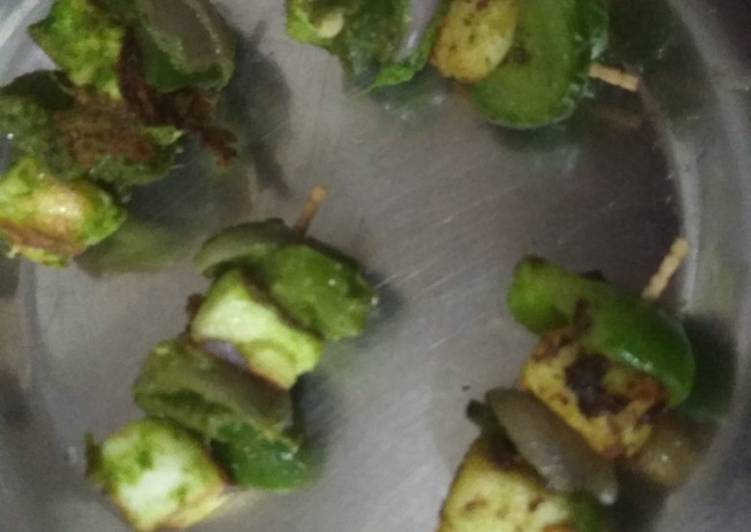 Step-by-Step Guide to Make Super Quick Homemade Hariyali paneer tikka