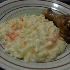 Creamy carrots samp A picture of Creamy carrots samp.