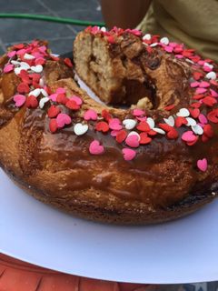 Una foto de Torta de coco y Dulce de leche re rica !