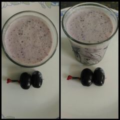 A picture of Jamun smoothie.