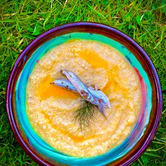 A picture of Salmorejo con Pide.
