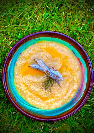A picture of Salmorejo con Pide.