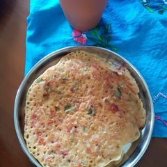Pyaj tamatar Ka Chilla A picture of Pyaj tamatar Ka Chilla.