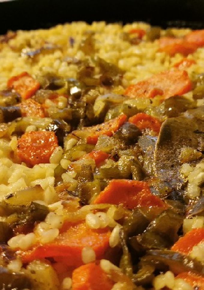 Una foto de Arròs de Verdures