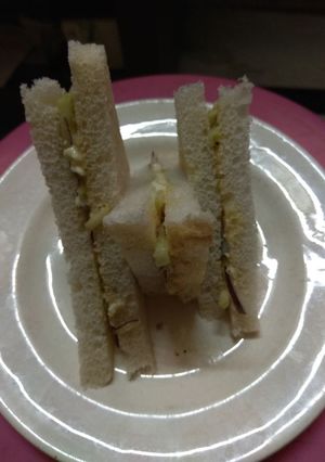 A picture of Egg  mayo sandwich.