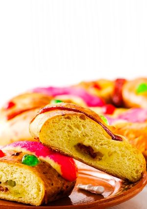 Una foto de Rosca de Reyes