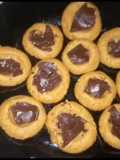 كوكيز بزبده الفول السوداني وب 4مكونات بس peanut butter cookies