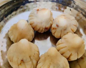 New Recipe Coconut and Jaggery wheat Modak Restaurant Style