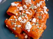 Una foto di feta pasta