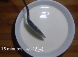 صورة لوصفة لبن الزبد هيخللي الكيكة حاجة تانيه خالص - Butter milk