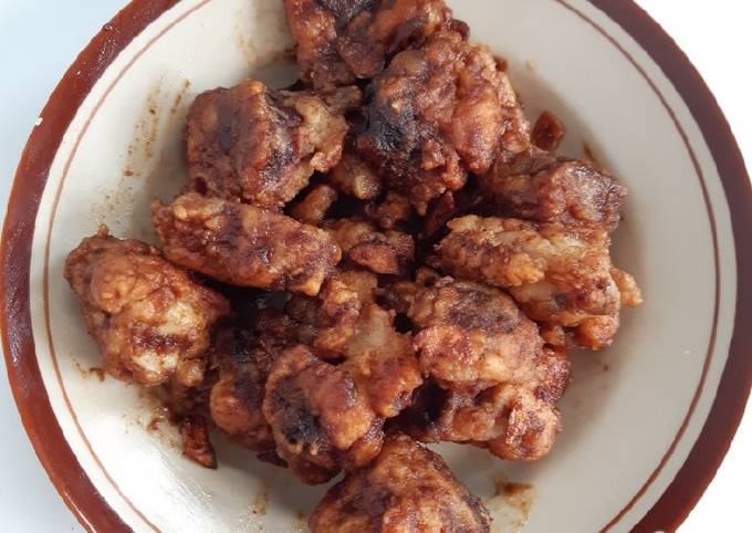 Resep Ayam goreng saos telur asin yang Bisa Manjain Lidah
