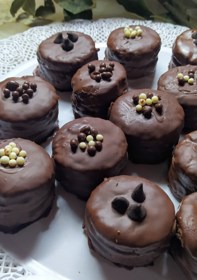 Una foto de Alfajores tipo Havanna Veganos