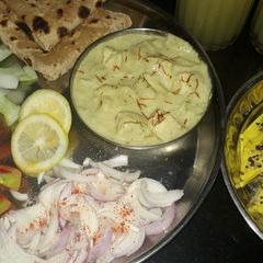 A picture of Mughlai shahi paneer.
