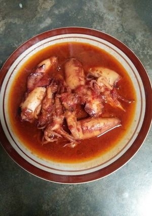 Foto resep Cumi asam pedas manis
